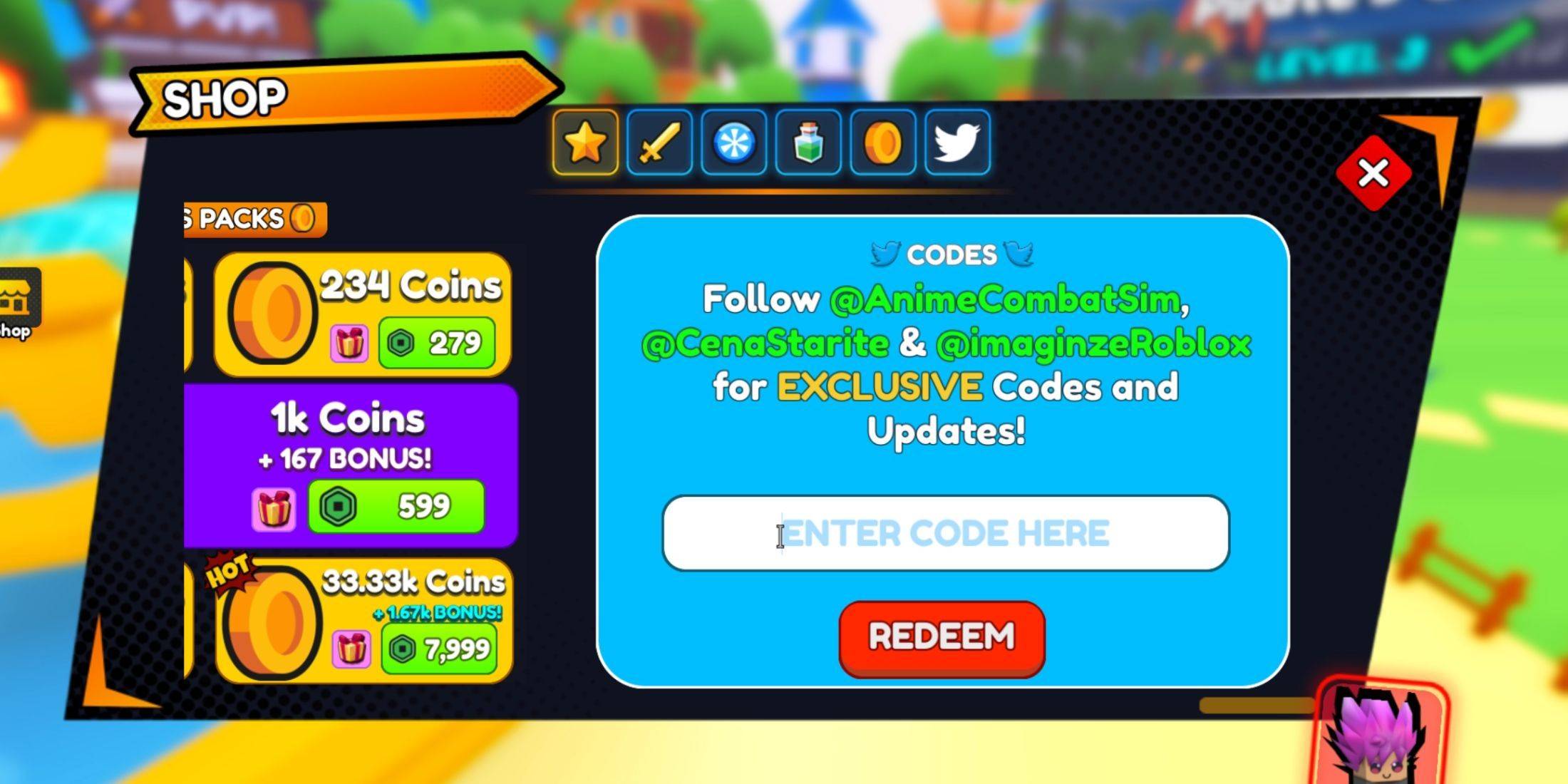 Image: Redemption interface