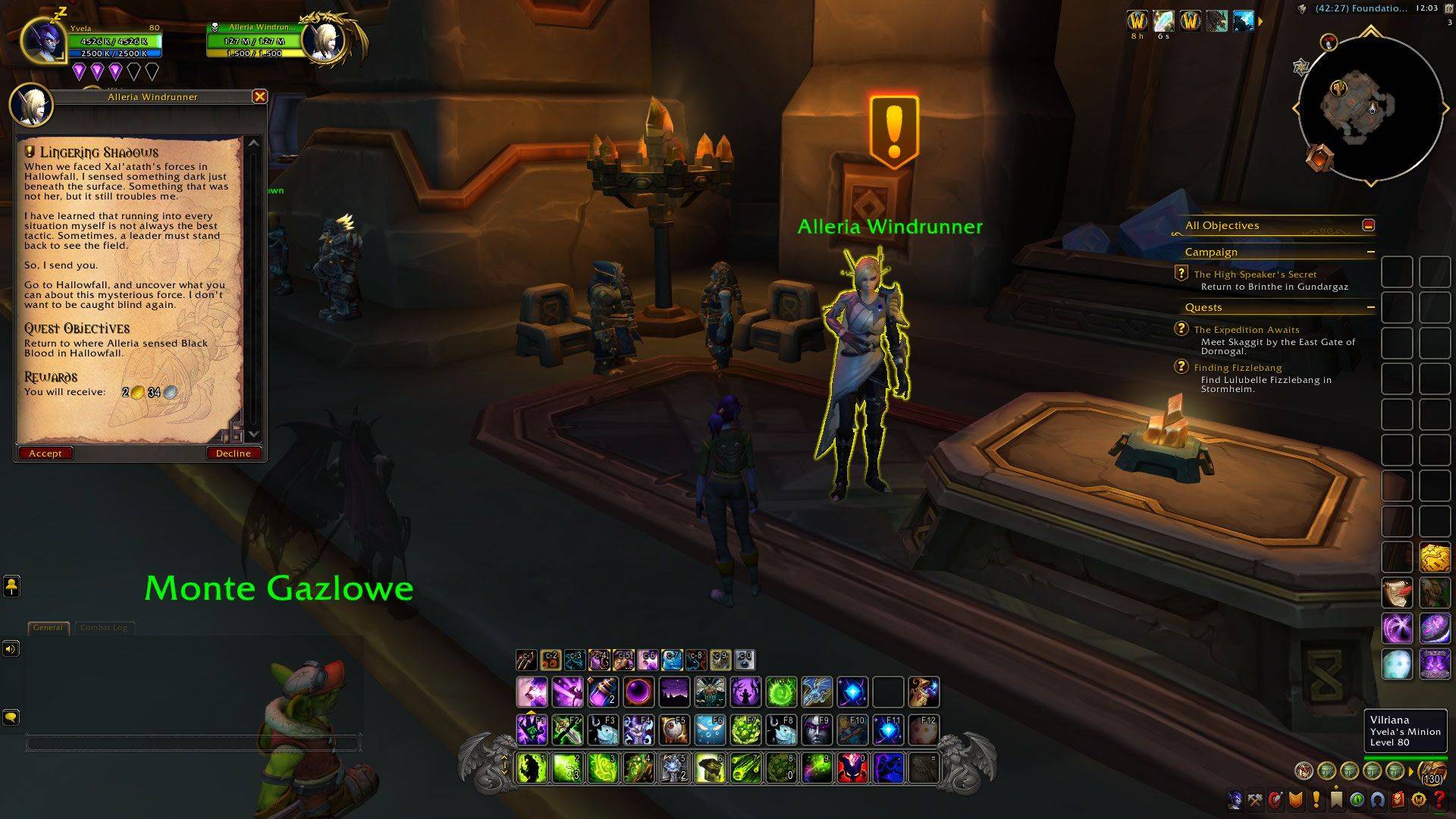 World of Warcraft Patch 11.1 Prologue