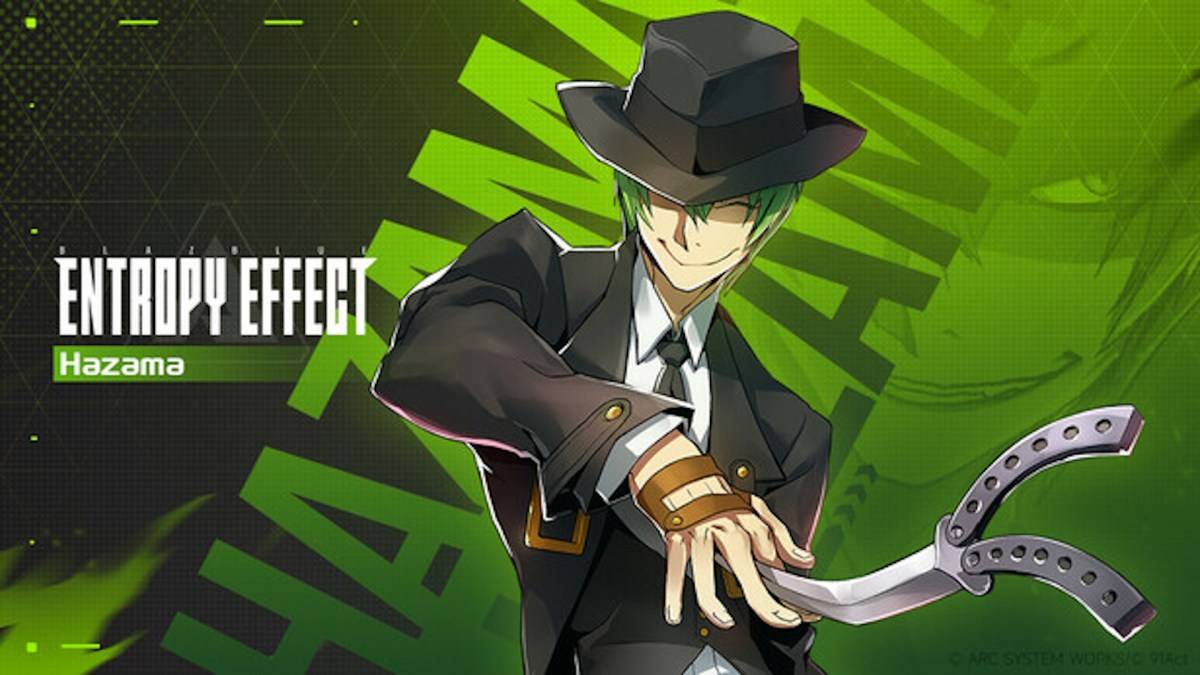 Hazama dall'effetto entropia blazblue