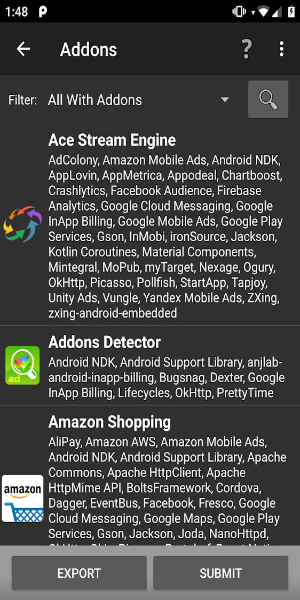 Detektor Addons