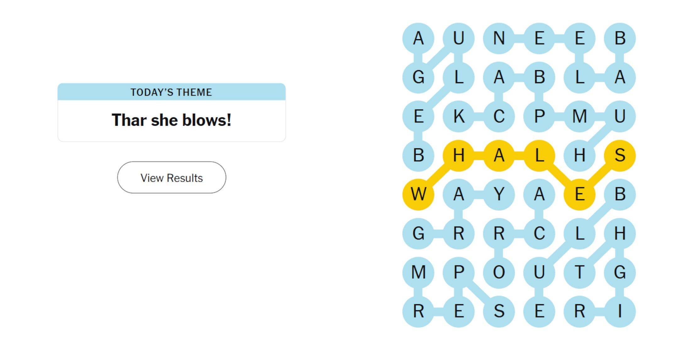 Full whale-themed solution