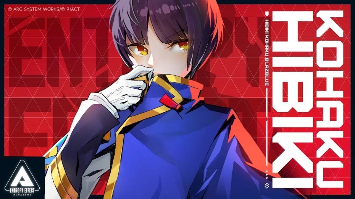 Hibiki dall'effetto entropia Blazblue