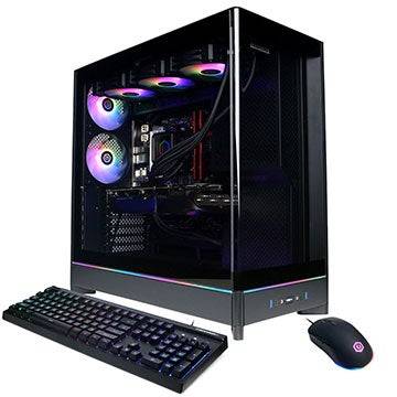 CyberPowerPC遊戲者最高液體冷卻AMD Ryzen 7 9800x3d RTX 5080遊戲PC