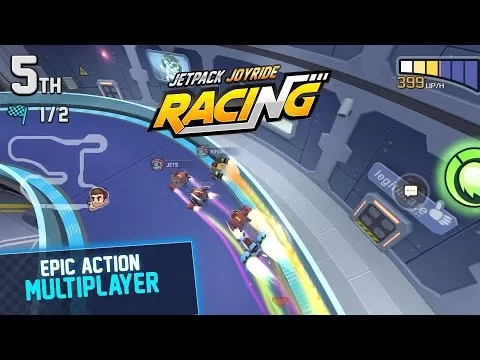 JETPACK JOYRIDE RACING GAMEPRAY TRAILE