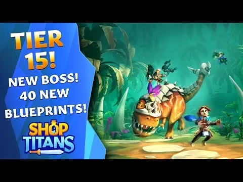 Shop Titans Prehistoric Update Showcases T-Rex Content and New Crafting Options