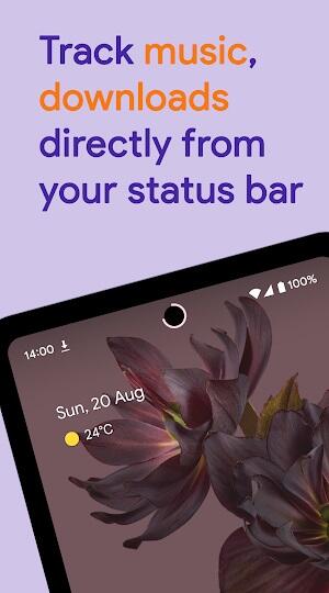 Noti Progress Bar android için mod apk