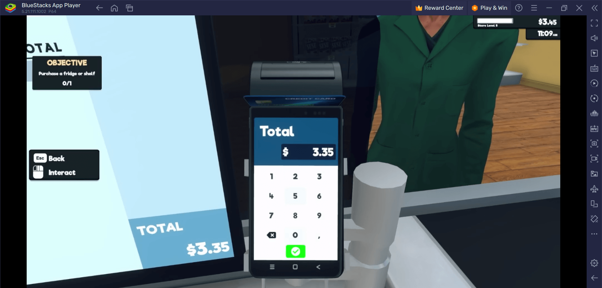 Supermarket Manager Simulator - Code -invoer inwisselen