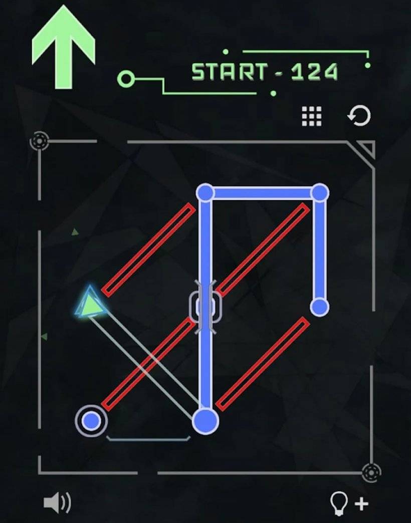 Link All gameplay showing clean line connections between colored nodes on minimalist interface