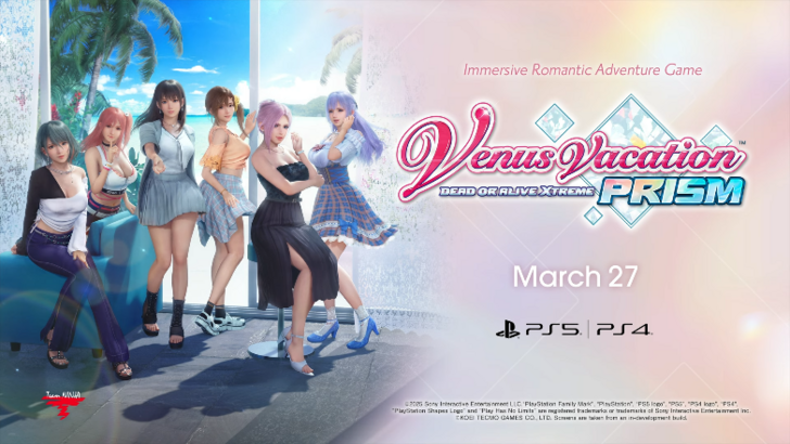 Prism Venus Vacation - Dead or Alive Xtreme - วันที่วางจำหน่ายและเวลา