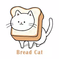 Cute Wallpaper Bread Cat Theme