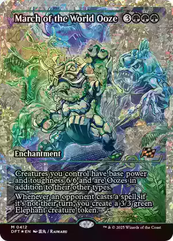 March of the World Ooze Showcase Fracture Foil
