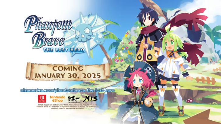 Phantom Brave: Ngày và giờ phát hành anh hùng bị mất