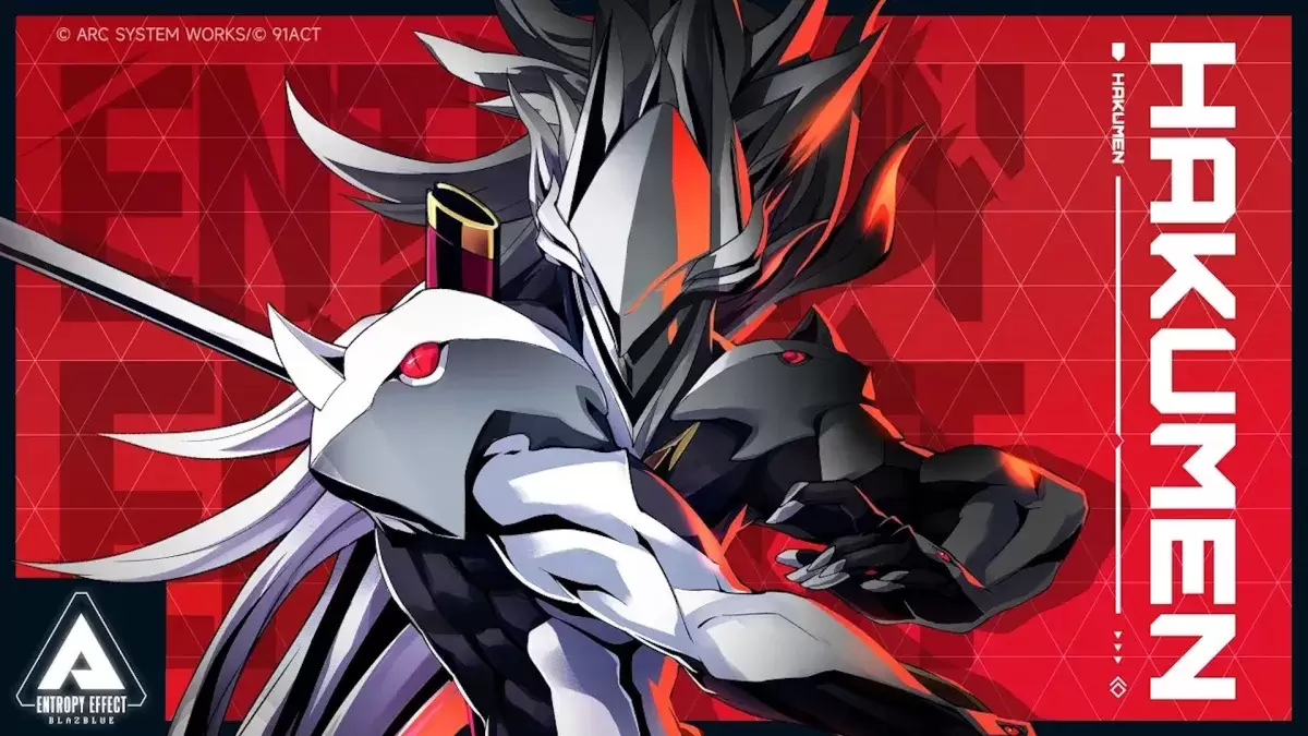 Hakumen dall'effetto entropia di Blazblue