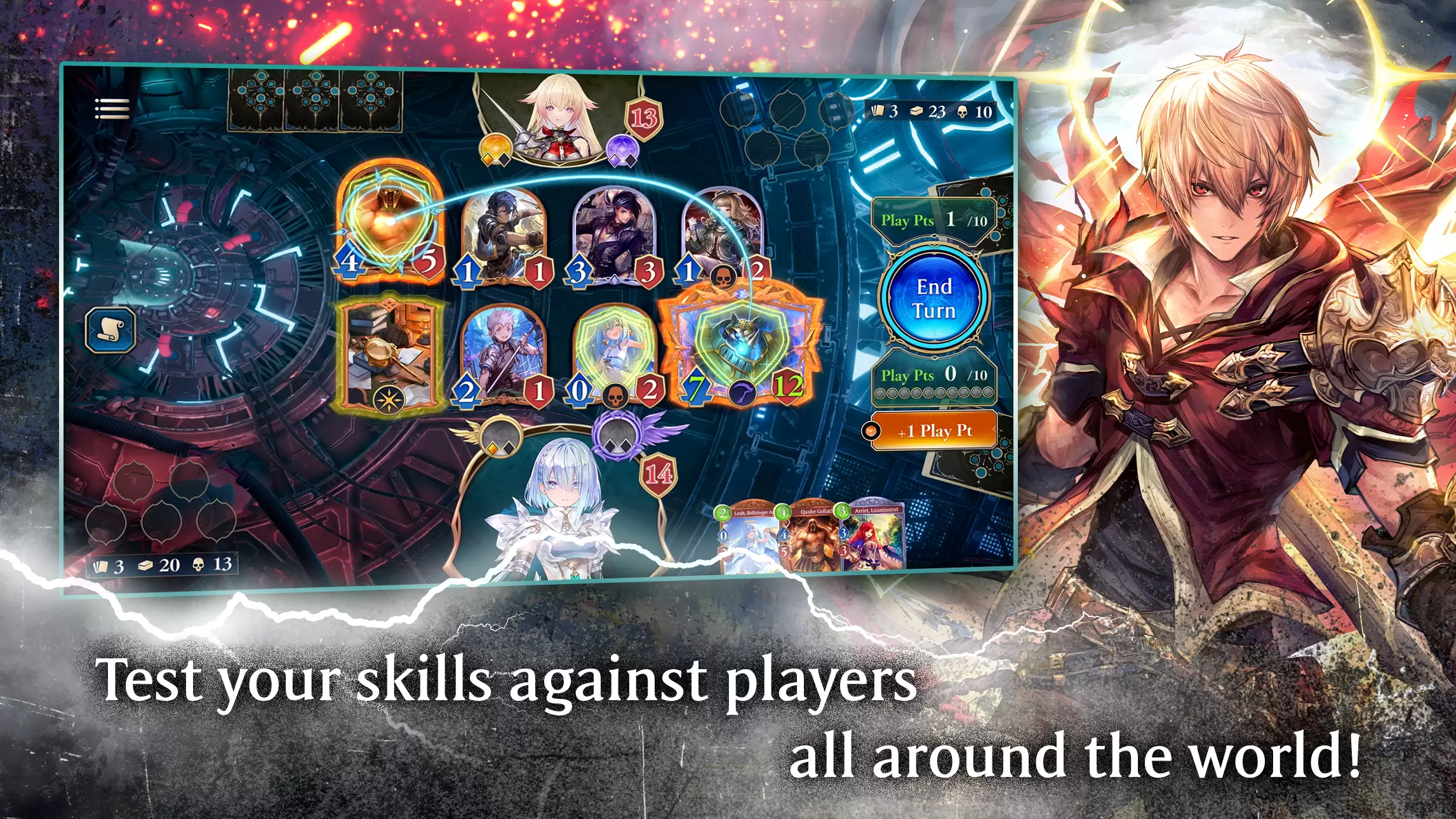 Shadowverse: Gameplay ထက်ကျော်လွန်သောကမ္ဘာ