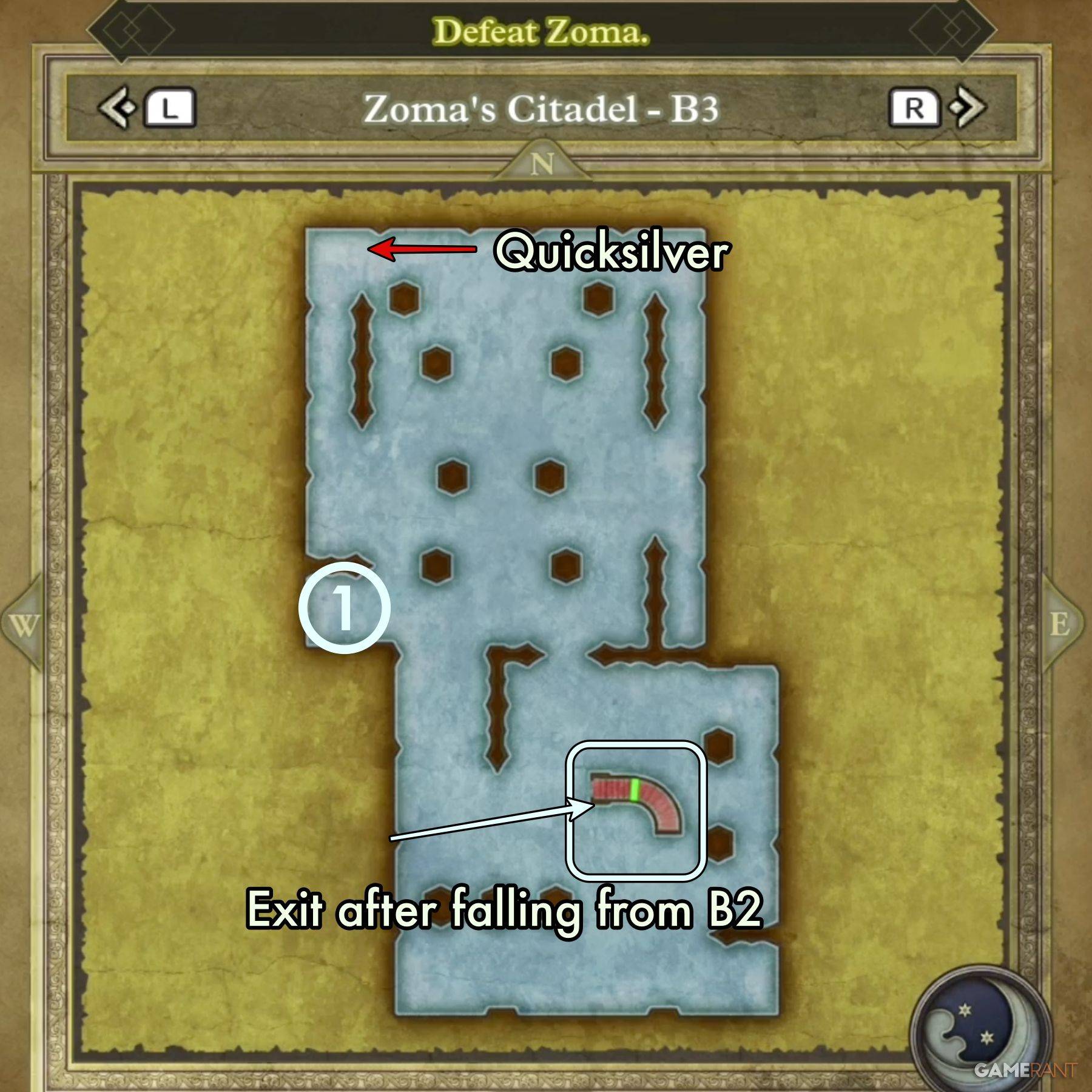 Zoma's Citadel B3 Isolated
