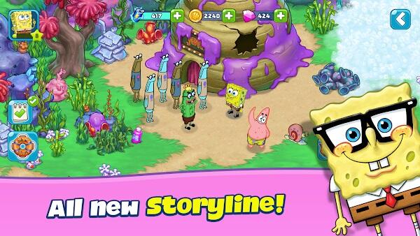 SpongeBob Adventures In A Jam android အတွက် mod apk