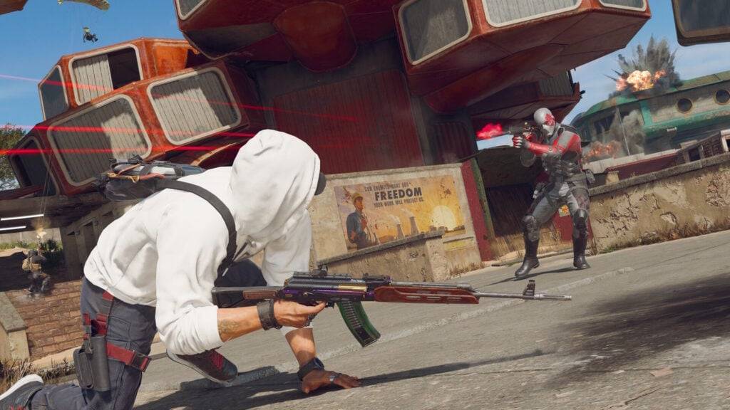 Call of Duty Multiplayer intense combat