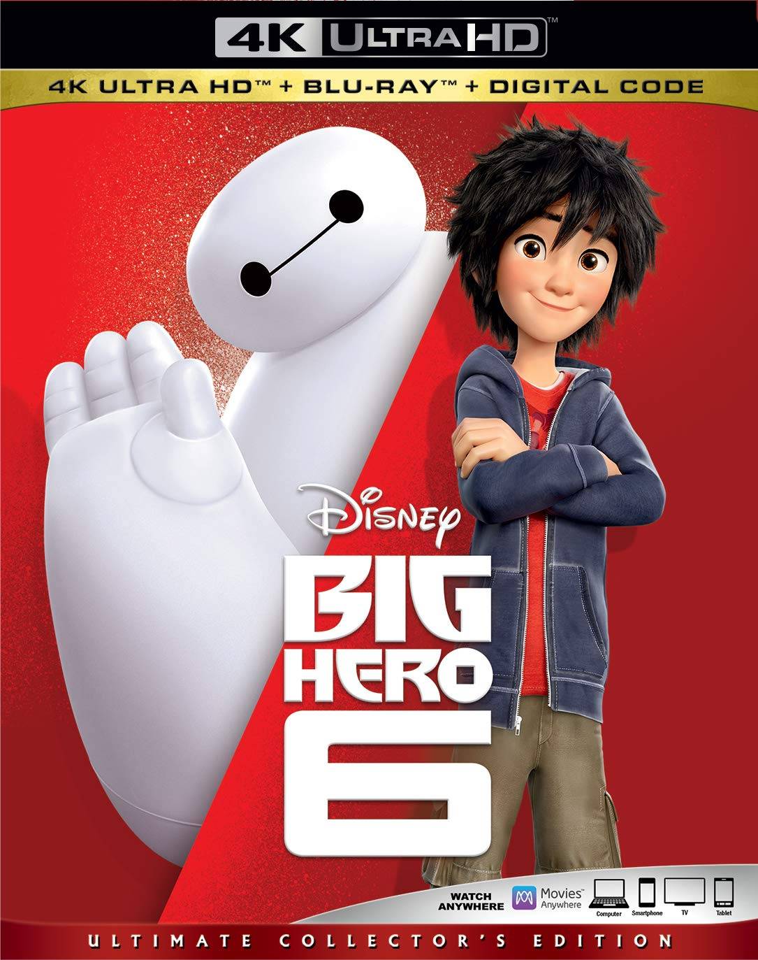 Big Hero 6 [4K UHD + Blu-ray + Digital]