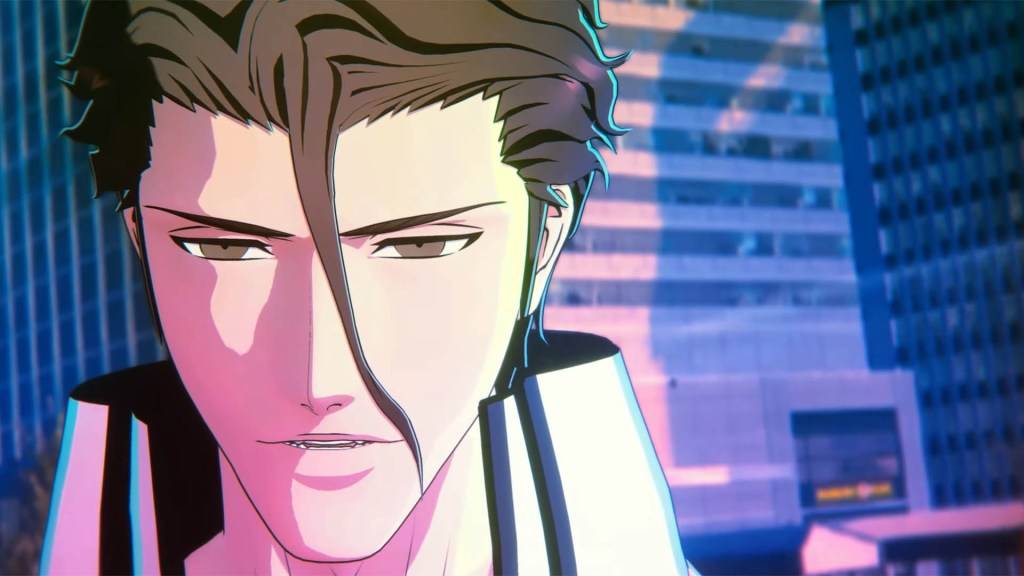 Kyle Hebert como Sosuke Aizen en Bleach: Rebirt de las almas
