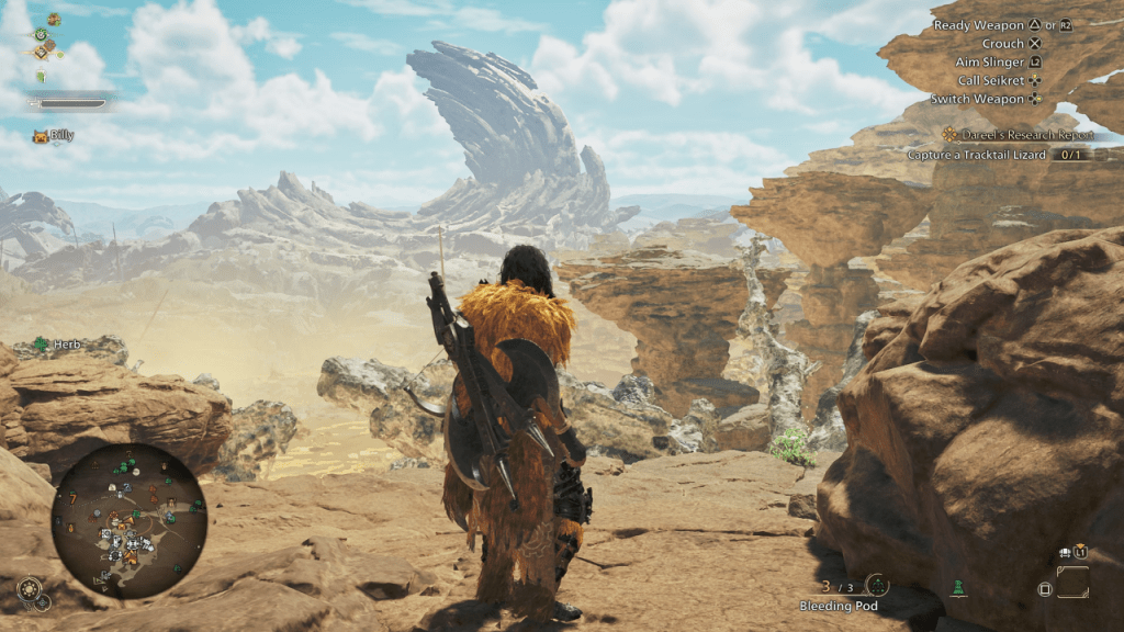 Sinusuri ang panahon sa Monster Hunter Wilds
