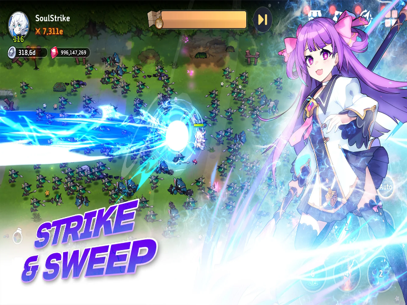 ソウルストライク！アイドルRPG mod apk