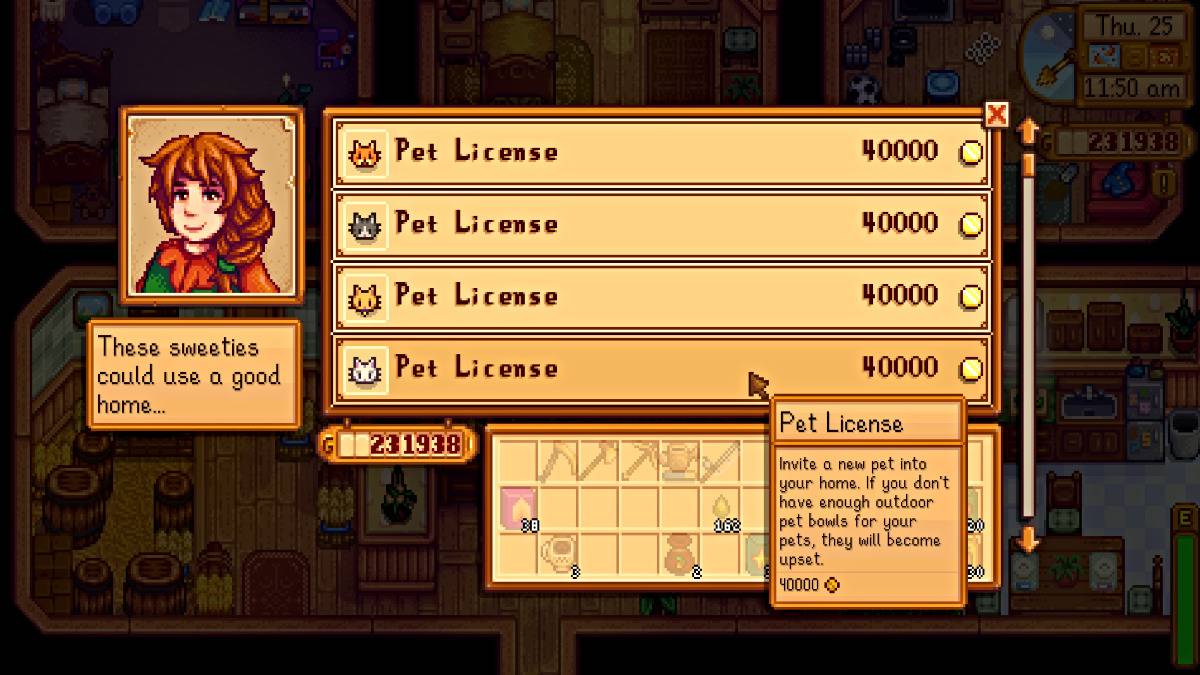 Marnie's pet licenses