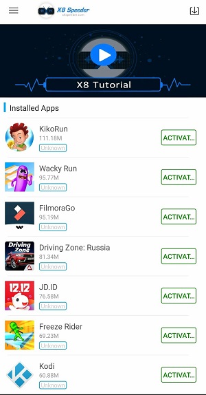 x8 speeder apk