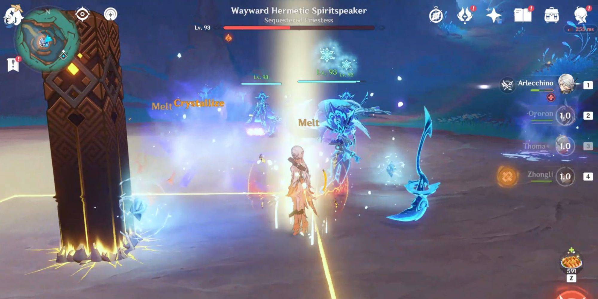 Wayward Hermetic Spiritspeaker Lady in Genshin Impact