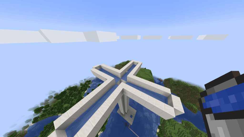 Watergeulen voor de menigte Spawner in Minecraft