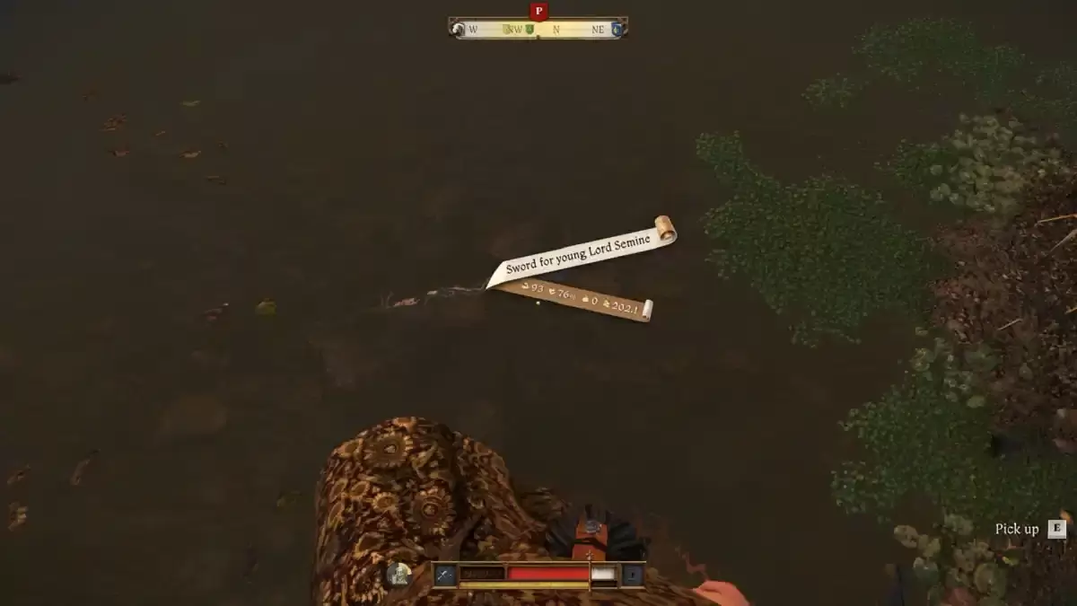 Königreich Com Deliverance 2 Schwert im Teich