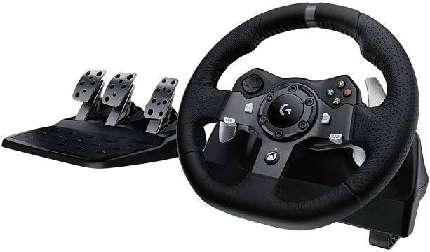 Logitech G920 Pemacu Angkatan Racing dan Pedal (Xbox, PC)