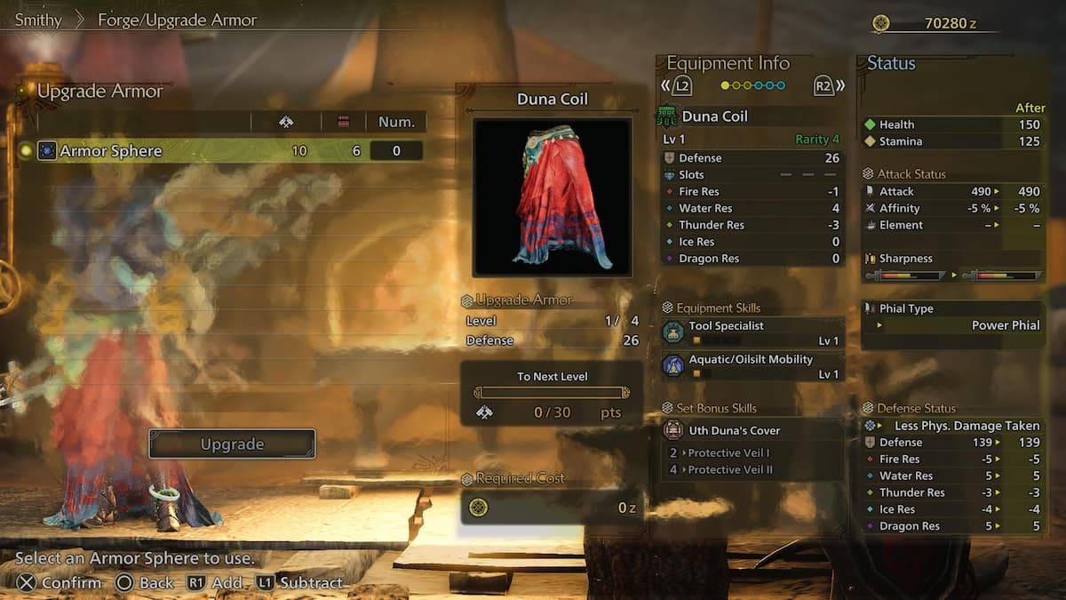 Monster Hunter Wilds တွင်သံချပ်အင်္ကျီများကိုအသုံးပြုခြင်း