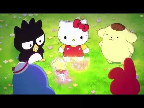 Hello Kitty and friends celebrating together