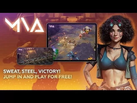 Podgląd gry w mech vs kosmitów