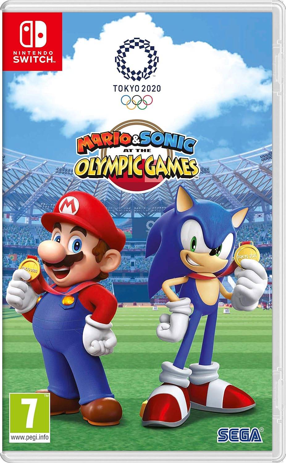 Image: Mario & Sonic at the Olympic Games Tokyo 2020 Boxart