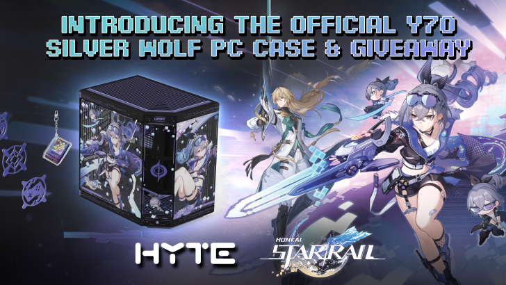 HSR Silver Wolf Y70 PC CASE捆綁贈品|贏得一個寂靜的時尚設置