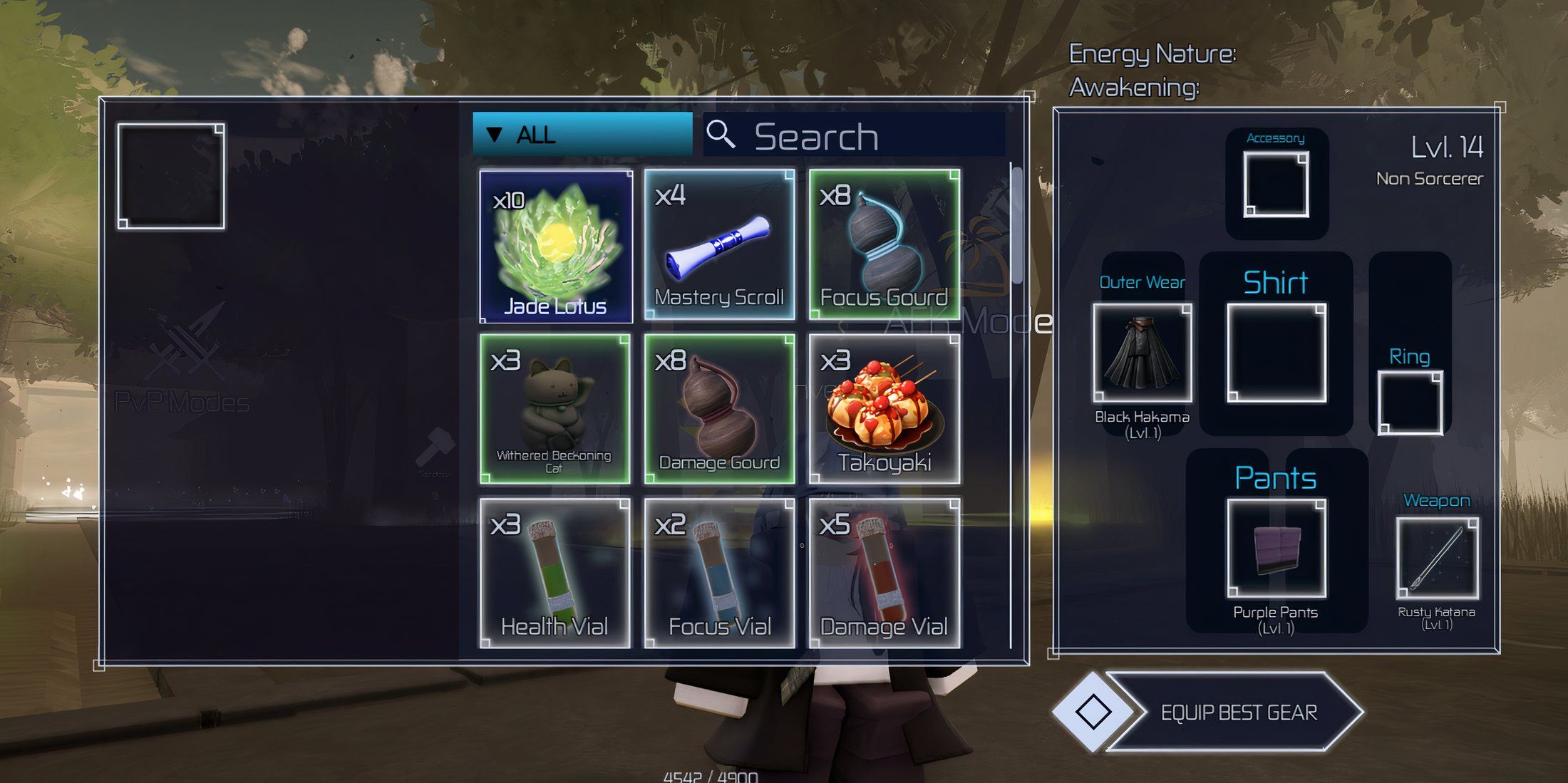 Menggunakan Jade Lotus di Jujutsu Infinite
