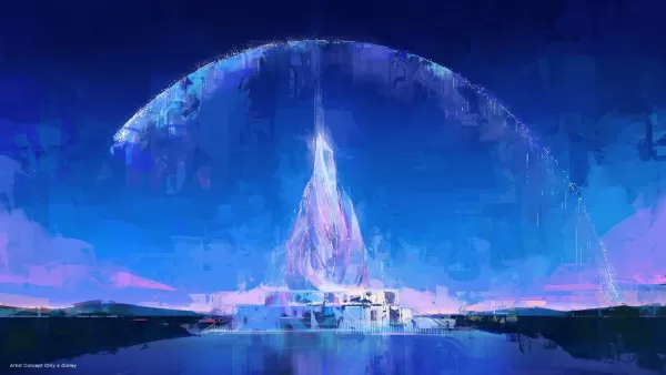 Disneyland Abu Dhabi bên bờ sông