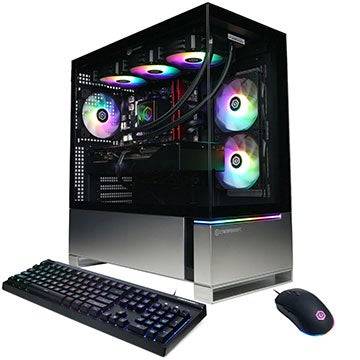 CyberPowerPC遊戲機最高液體冷卻AMD Ryzen 9 9900X RTX 5080遊戲PC