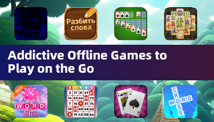 Jogos offline viciantes para jogar em qualquer lugar