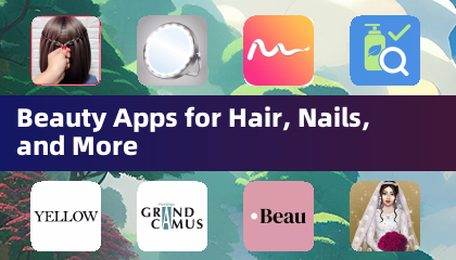 Beauty Apps for Hair, Nails, and More