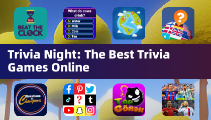 Trivia Night: Ang Pinakamahusay na Mga Larong Trivia Online