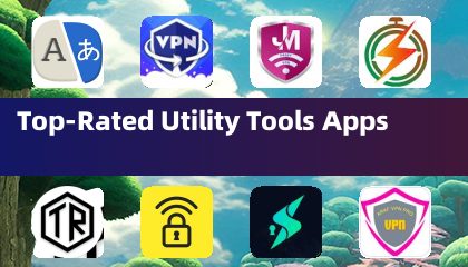 ထိပ်တန်းအဆင့်သတ်မှတ်ထားသော utility ကို Tools Apps