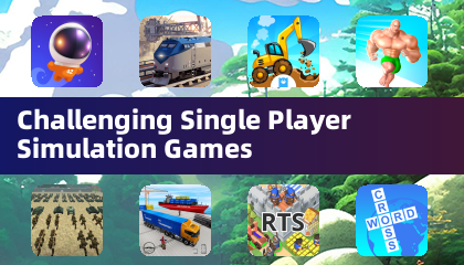 Challenging Single Player Simulation Games