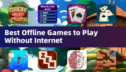 Meilleurs jeux hors ligne à jouer sans Internet