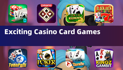 Jeux de cartes de casino passionnants