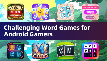 Juegos de palabras desafiantes para jugadores de Android