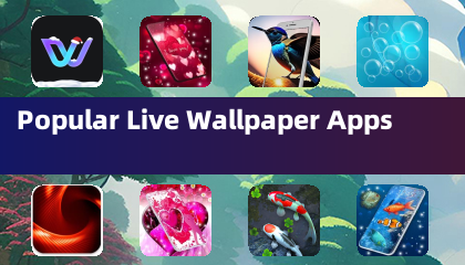 人気ライブ壁紙アプリ