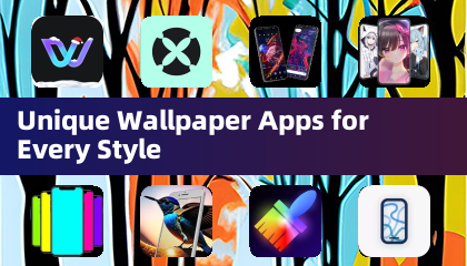すべてのスタイルに対応したユニークな壁紙アプリ
