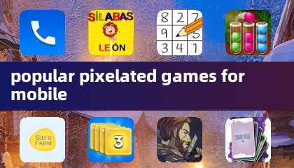 popular pixelated games for mobile